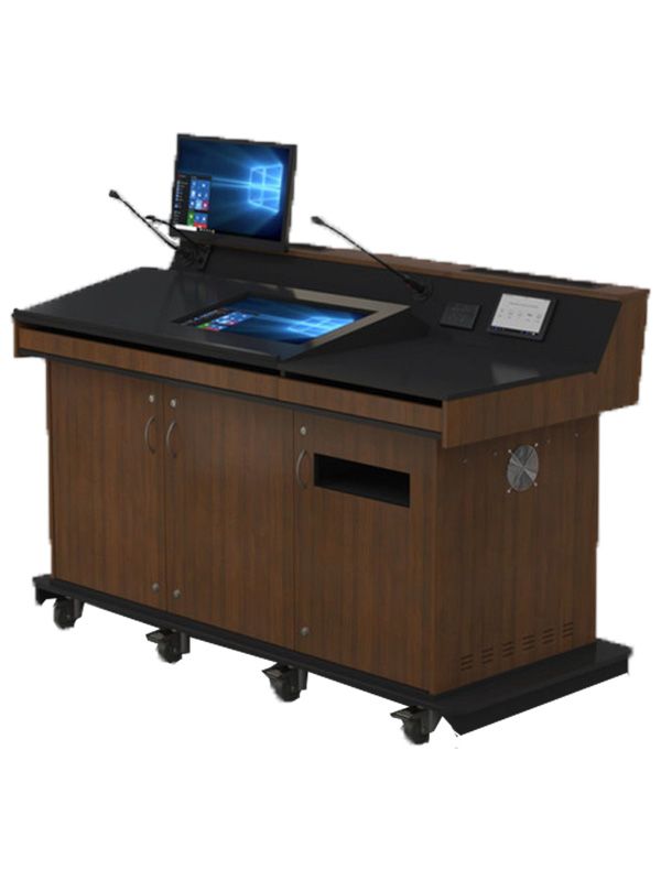 Deluxe Height Adjustable Lectern - Audio Visual Sales